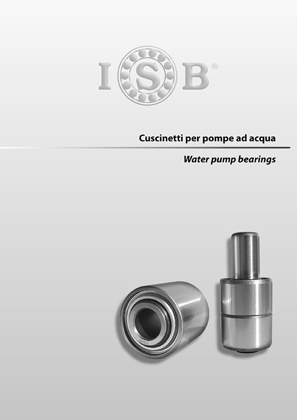 Rodamientos para bombas de agua ISB