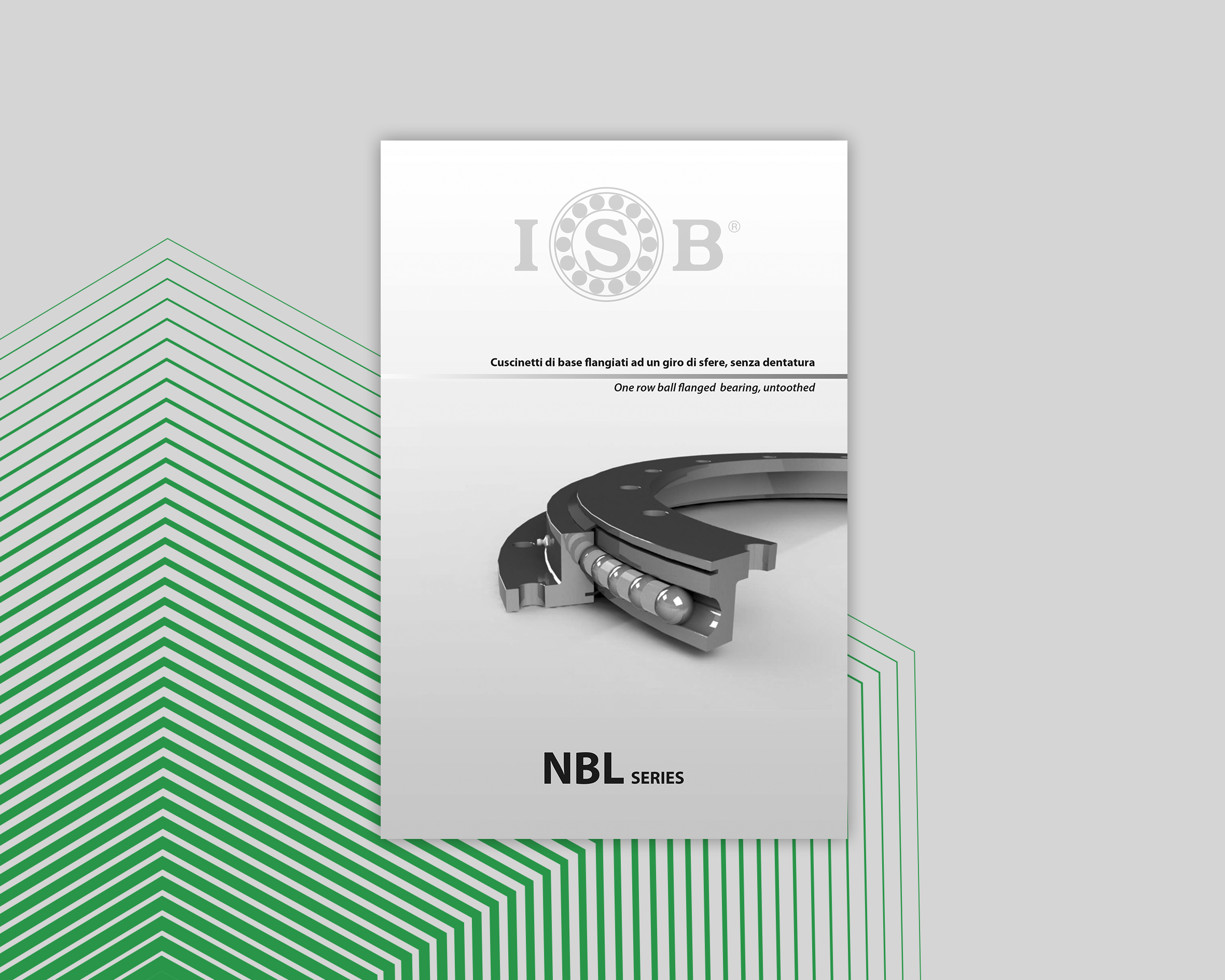Coronas de giro con brida de una hilera de bolas - Serie NBL ISB