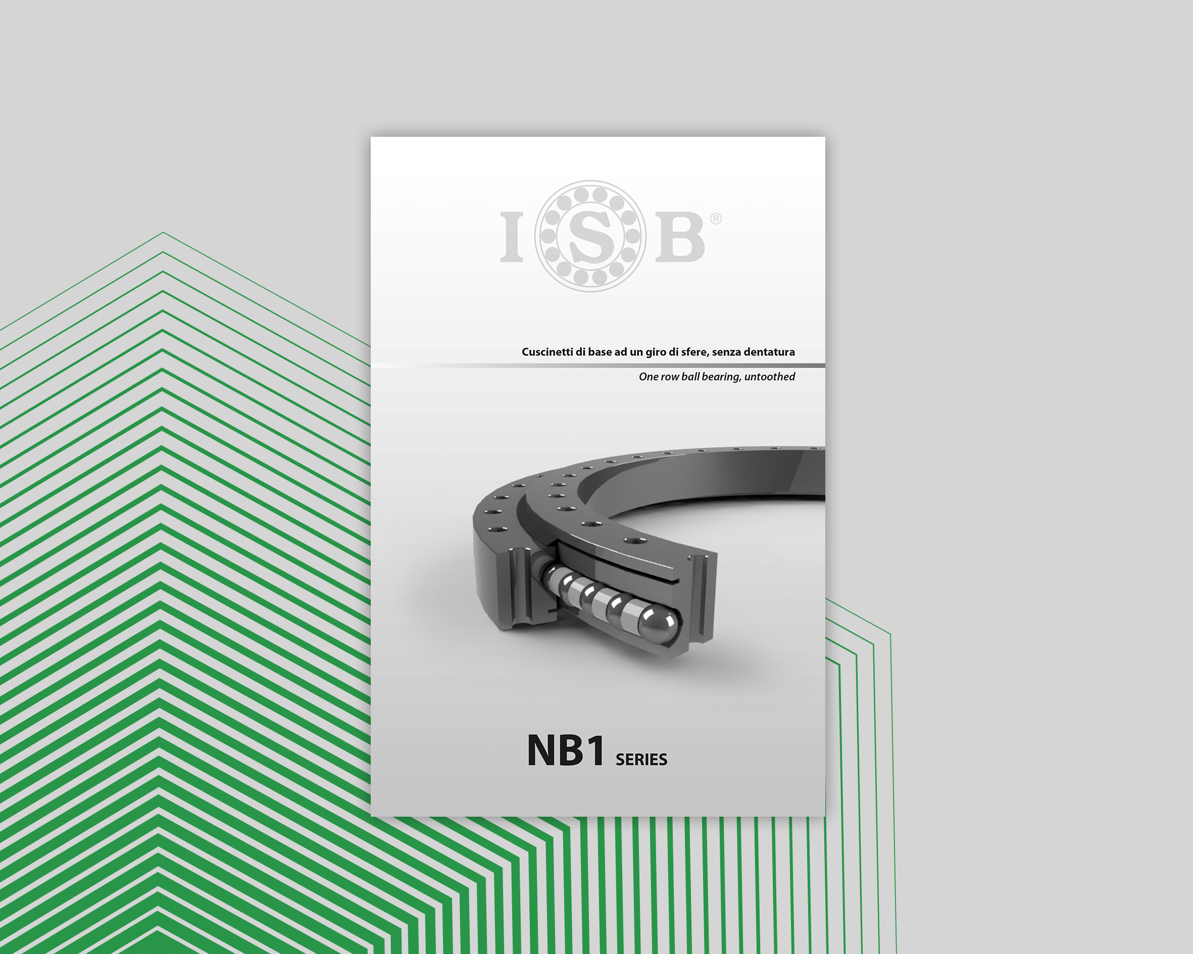 Coronas de giro de una hilera de bolas - Serie NB1 ISB