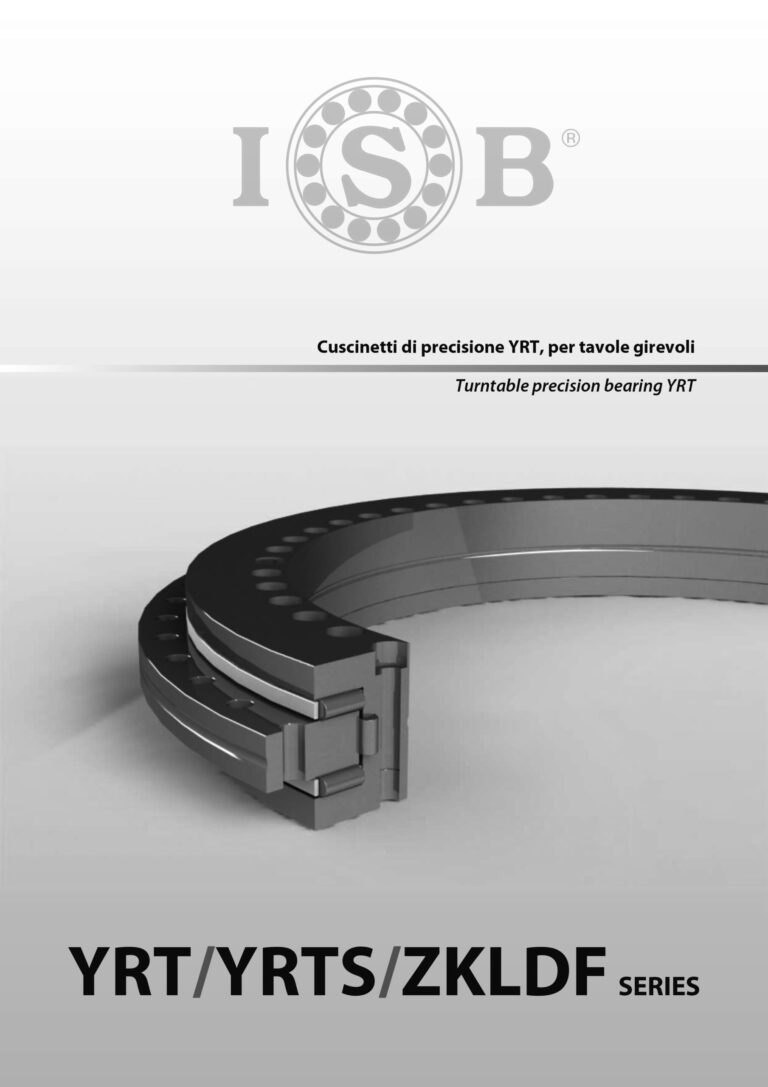 Coronas de giro de precisión para mesas giratorias ISB