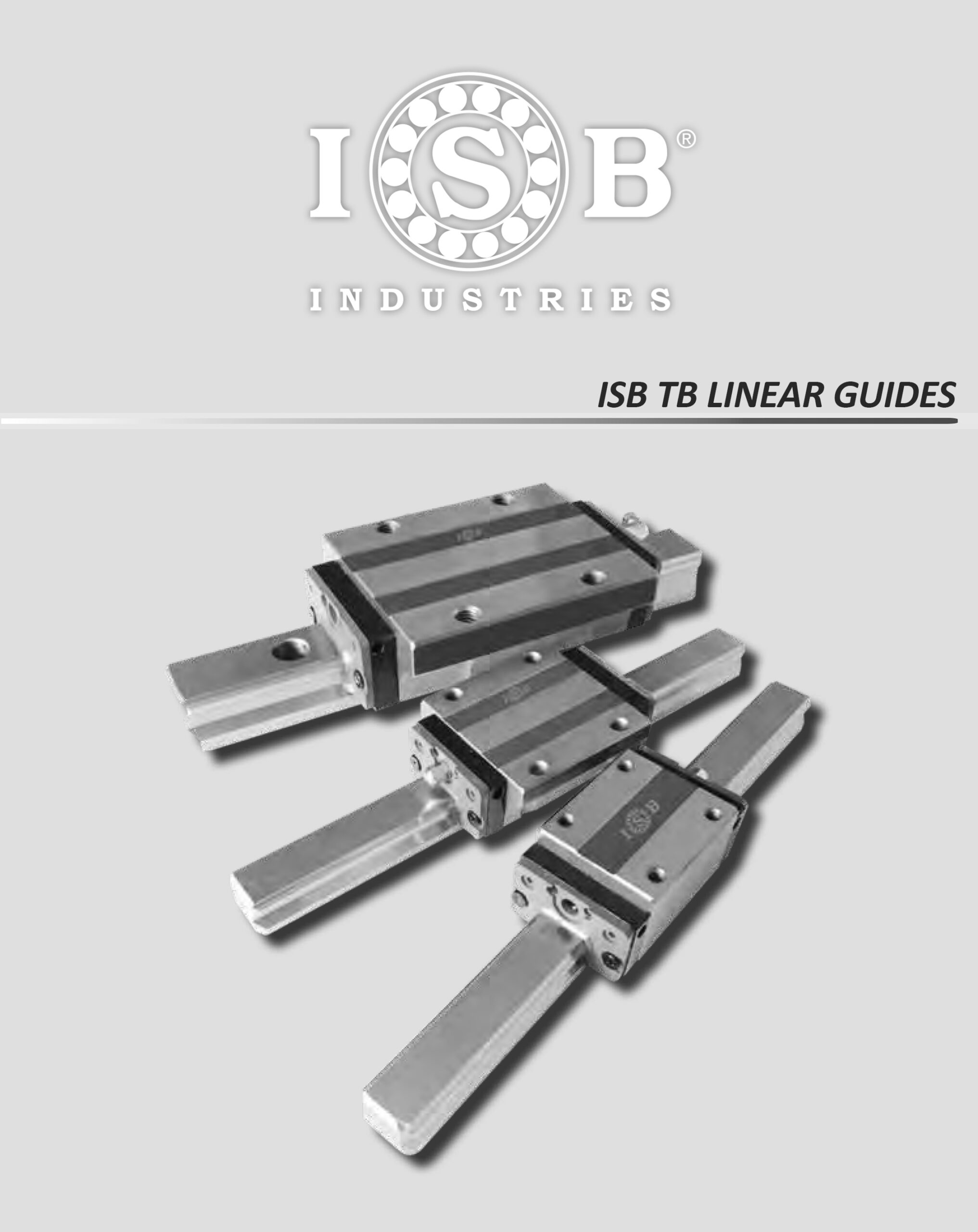 Guias y patines lineales ISB TB ISB