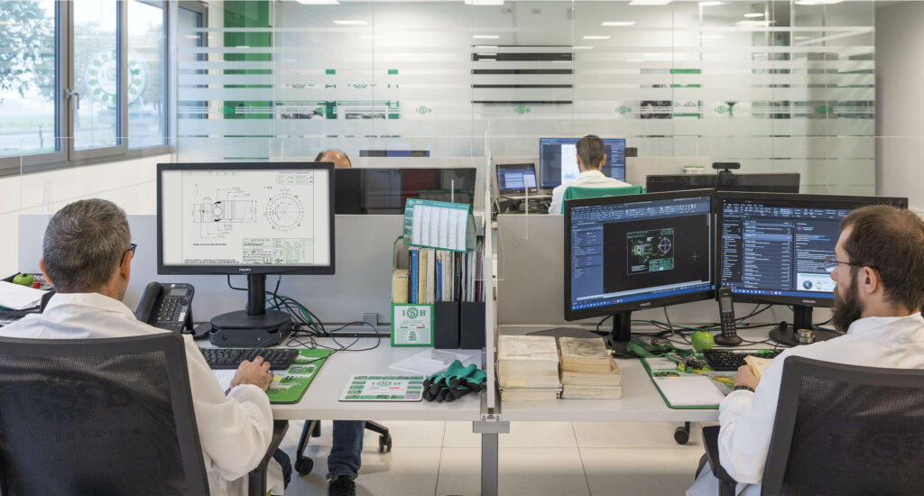 Ingenieria coronas de orientación ISB - ISB IBERICA