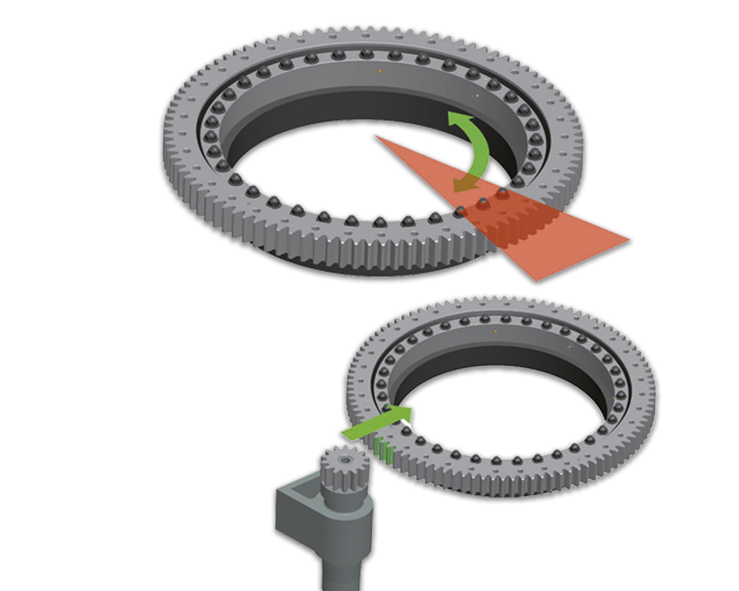 Coronas de giro ISB - Montaje y mantenimiento